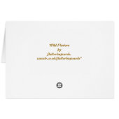 Carte DAISY HAPPINESS (Dos Horizontal)