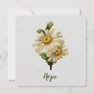 Carte Daisy Hope Inspiration