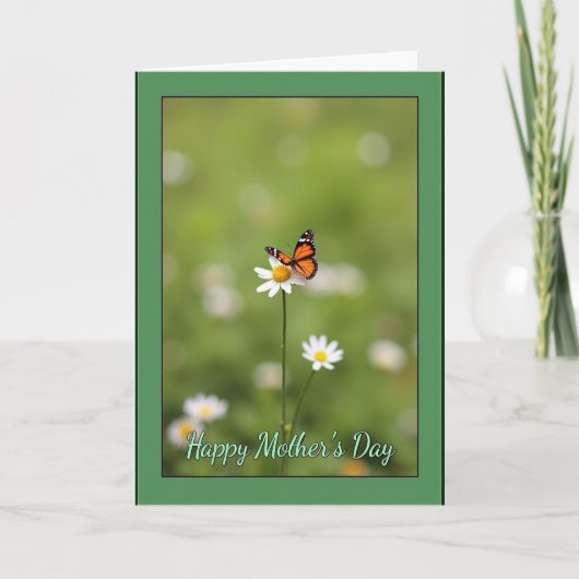 Carte Daisy Insect Mothers Day Card (Devant)