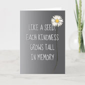 Carte Daisy Merci (Devant)