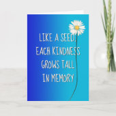 Carte Daisy Merci (Devant)