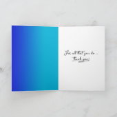 Carte Daisy Merci (Intérieur)