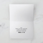 Carte Daisy On a Little Girl With Inspirational Quote (Intérieur)