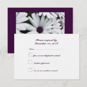 Carte Daisy Responsable : Linge 3,5 po x 5 po 3,5 (Devant / Derrière)