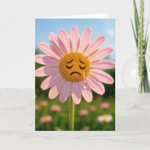 Carte Daisy Rose Larmoyante Anniversaire