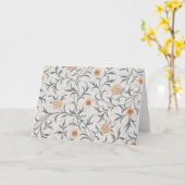 Carte Daisy, William Morris (Fleur jaune)