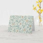 Carte Daisy, William Morris (Fleur jaune)