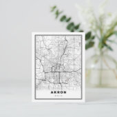 Carte d'Akron (Debout devant)