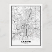 Carte d'Akron (Devant)