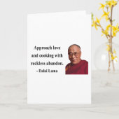 Carte dalai lama quote 3b (Fleur jaune)