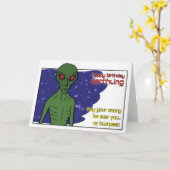 Carte d'Alien (Fleur jaune)