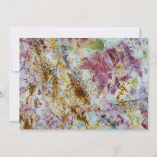 Carte Dalle d'Opalite Verte Australienne (Devant)