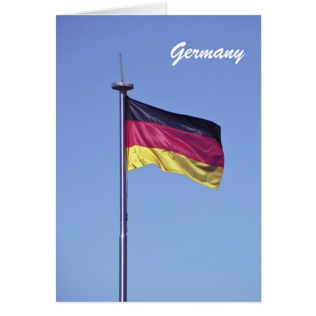Carte d'Allemagne (Devant)