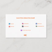 Carte d'allergie aux huiles de semences (Dos)