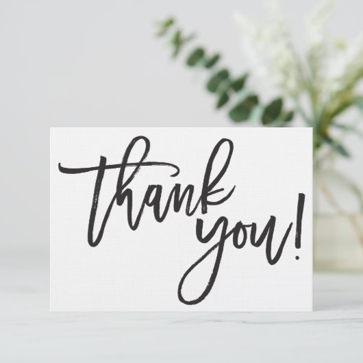 Carte d'alliage Merci (Debout devant)