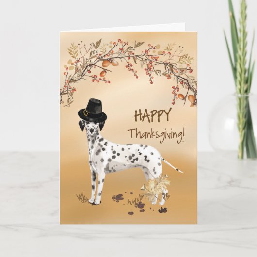 Carte Dalmatie Funny Pèlerin Casquette Thanksgiving (Devant)