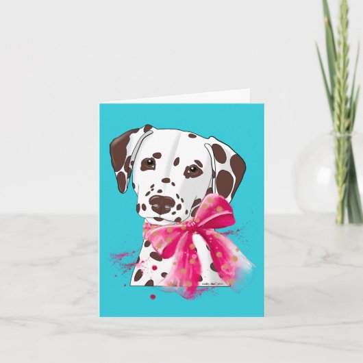 Carte Dalmatie toute occasion (Devant)