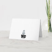 Carte Dalmatien d'Halloween effrayant (Dos)