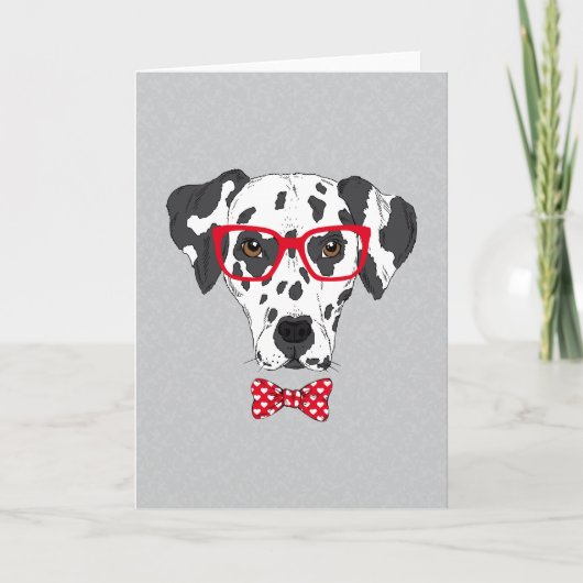 Carte Dalmatien fashionable (Devant)