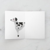 Carte Dalmatien Personnalisé Super Mignon (Intérieur)