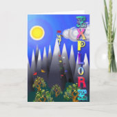 Carte d'alpiniste pour les anniversaires, les réal (Devant)