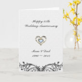 Carte Damas blanc et tourbillon gris (Fleur jaune)