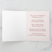 Carte Damask 40e anniversaire de Mariage 8,5x11 (Intérieur)