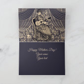 Carte Dame avec guitare (Intérieur)