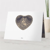 Carte Dame avec guitare (Dos)