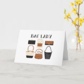 Carte Dame de sac (Fleur jaune)