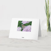 Carte Dame Peinte Douce (Dos)