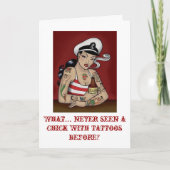 Carte Dame tatouée (Devant)