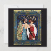 Carte Dames art de Noël des années 1930 (Devant)