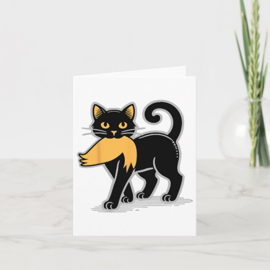 Carte Dames aux chats pour Kamala Harris Donald Trump 20 (Devant)