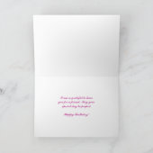 Carte d'ami d'anniversaire de Phlox de Lavendar (Intérieur)