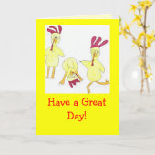 Carte d'ami ou obtenir bien (Fleur jaune)