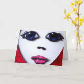 Carte d'ami True (Fleur jaune)