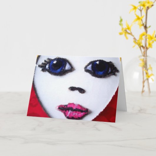 Carte d'ami True (Fleur jaune)