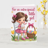 Carte d'amie joyeuse de printemps (Fleur jaune)
