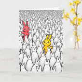 Carte d'amie spéciale unique (Fleur jaune)