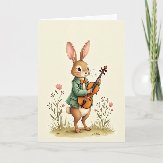 Carte d'Amis Musical Critter (Devant)