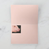 carte d'amis porcins et poulets (Intérieur)