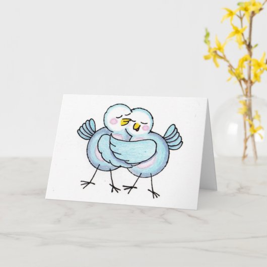 Carte d'amitié (Fleur jaune)