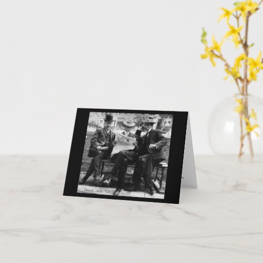 Carte d'amitié (Fleur jaune)