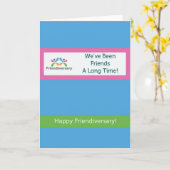 Carte d'amitié (Fleur jaune)