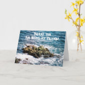 Carte d'amitié (Fleur jaune)