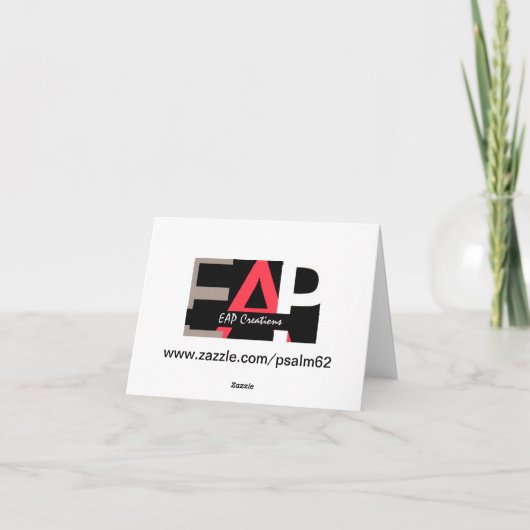 Carte d'amitié (Dos)