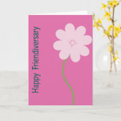 Carte d'amitié (Fleur jaune)