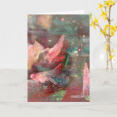 CARTE D'AMITIÉ (Fleur jaune)