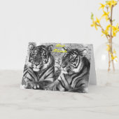 Carte d'amitié (Fleur jaune)